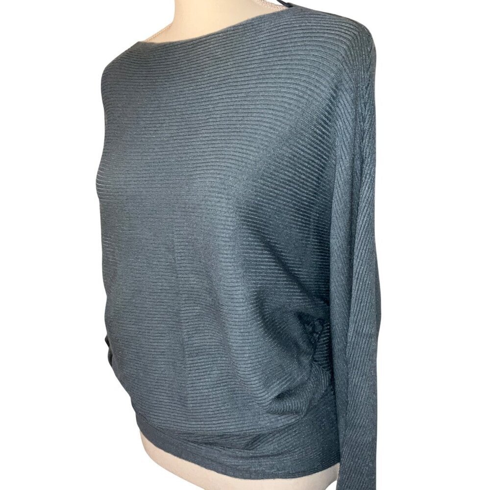 Max Mara Finnici Sweater in Light Blue Small New Womens Knit Cashmere Top - Picture 6 of 16